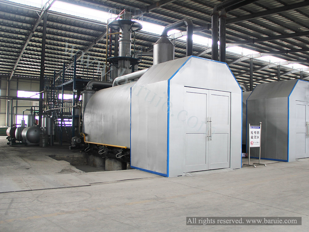 RPD10T pyrolysis distillation plant 4
