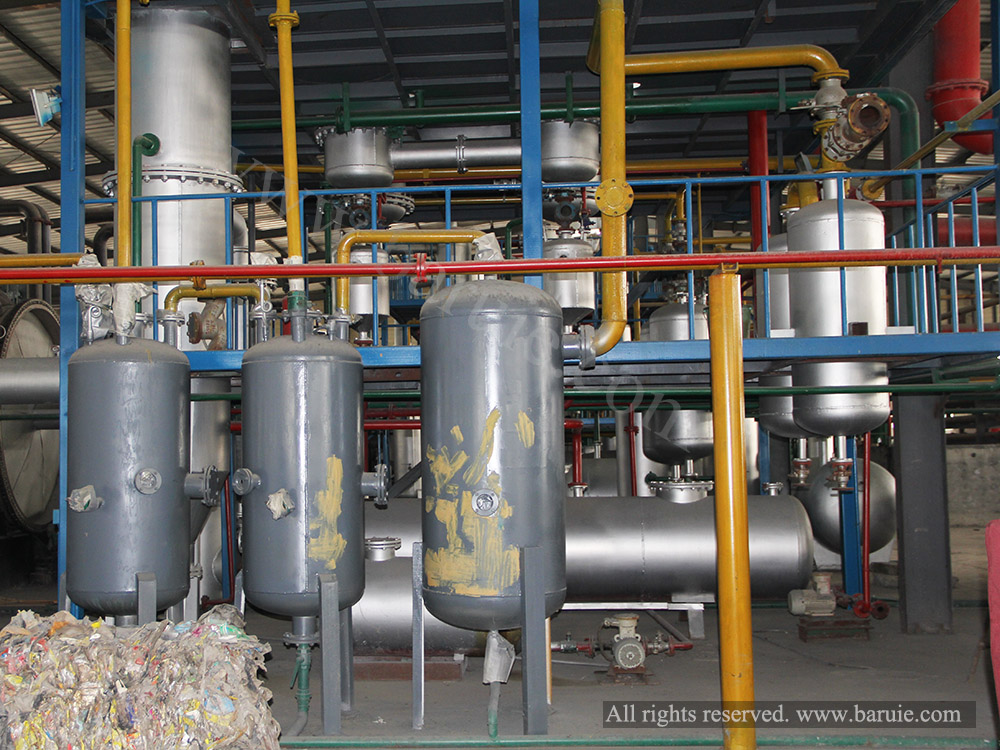 RPD10T pyrolysis distillation plant 2