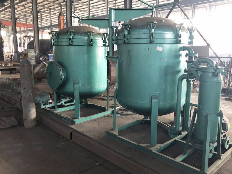 Fuel oil filter machine 4